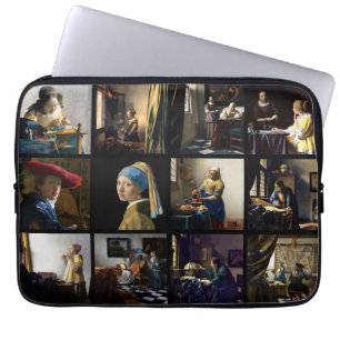 Funda Para Portátil Johannes Vermeer - Masterpieces Grid