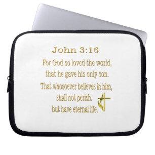 Funda Para Portátil John 3:16 artículos