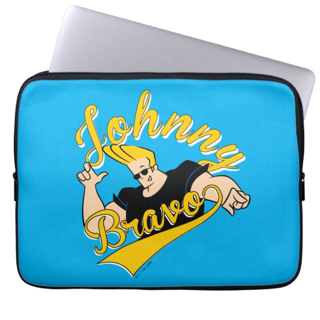 Funda Para Portátil Johnny Bravo Athletic Graphic (Frente)