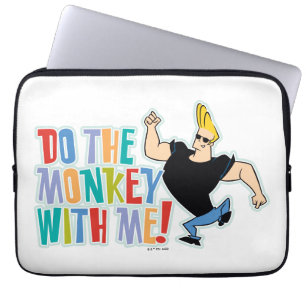 Funda Para Portátil Johnny Bravo - ¡Haz El Mono Conmigo!