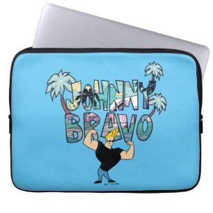 Funda Para Portátil Johnny Bravo Palm Tree Name