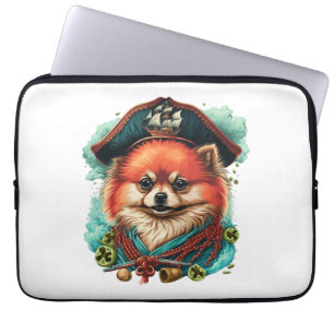 Funda Para Portátil jolly corgis en azul