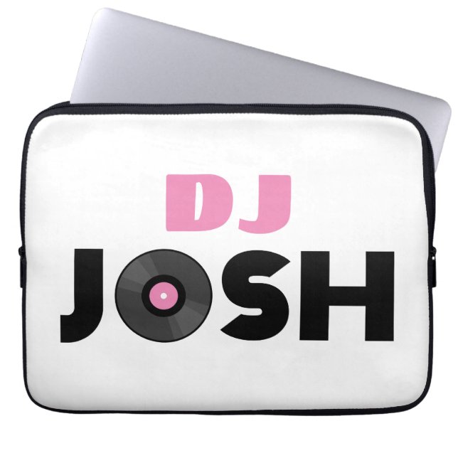 Funda Para Portátil Josh DJ Laptop Sleeve (Frente)