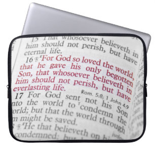 Funda Para Portátil Juan 3:16