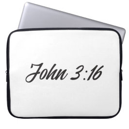 Funda Para Portátil Juan 3:16