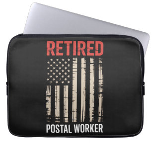 Funda Para Portátil Jubilación de trabajador postal retirado