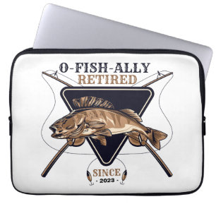 Funda Para Portátil Jubilación divertida y retirada por pesca personal