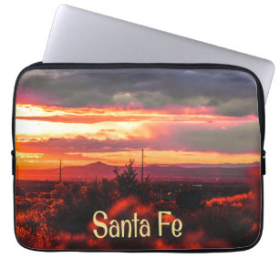 Funda Para Portátil Juego de Sol Santa Fe Nuevo México