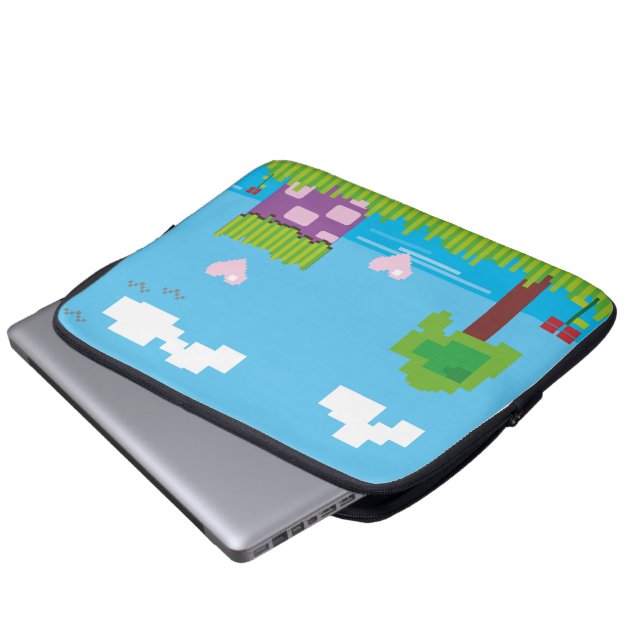 Funda Para Portátil Juego Retro (Inferior anverso)