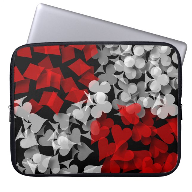 Funda Para Portátil Jugador afortunado (Frente)