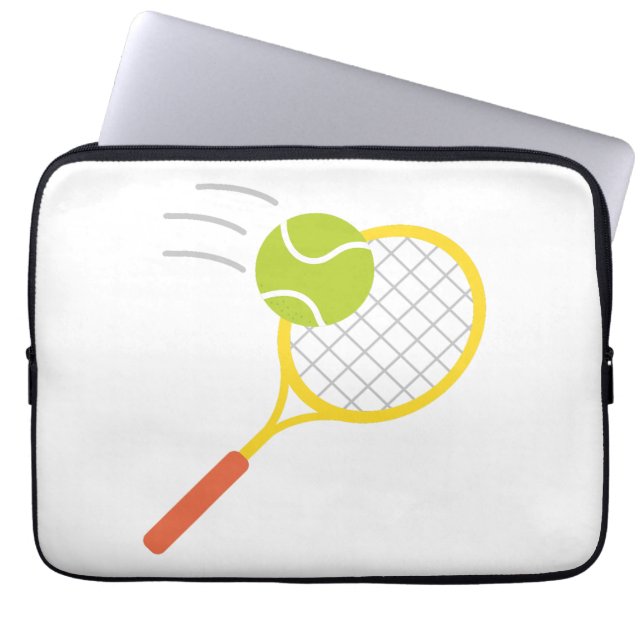 Funda Para Portátil jugador de tenis (Frente)