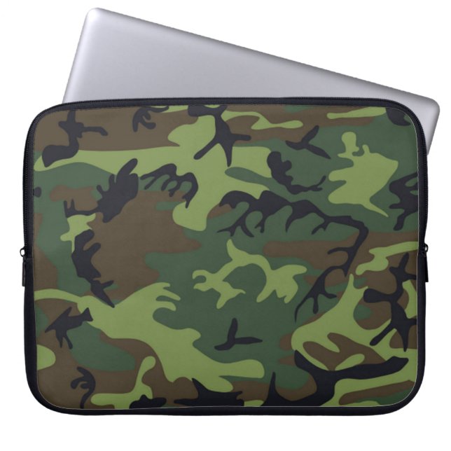 Funda Para Portátil Jungle Camo (Frente)