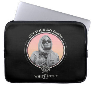 Funda Para Portátil Junte tu m***da - El Lotus blanco