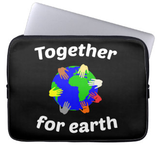 Funda Para Portátil Juntos por la tierra