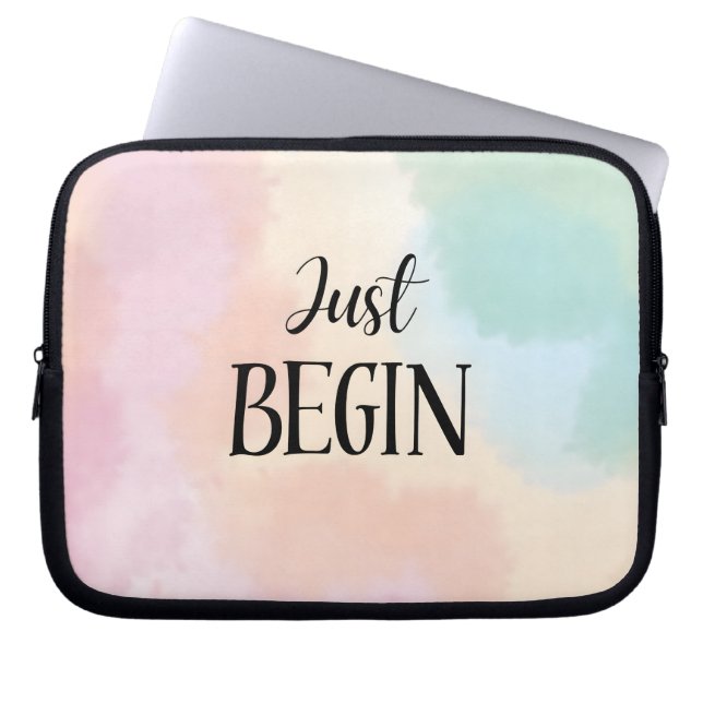 Funda Para Portátil Just Begin (Frente)