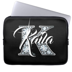 Funda Para Portátil K Faux Diamond Laptop Sleeve