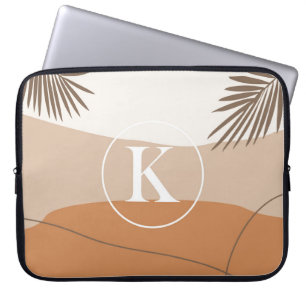 Funda Para Portátil K - Letra monograma knicial K Resumen Diseño