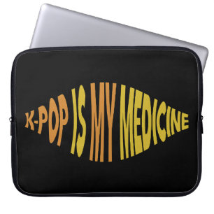Funda Para Portátil K-Pop es mi funda de portátil de medicina de 15 pu