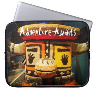 Funda Para Portátil Kachina Doll Face Photo Adventure espera una gran