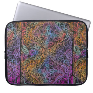 Funda Para Portátil Kaleidoscope arcoiris Mandala