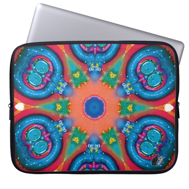 Funda Para Portátil Kaleidoscope de encendido (Frente)