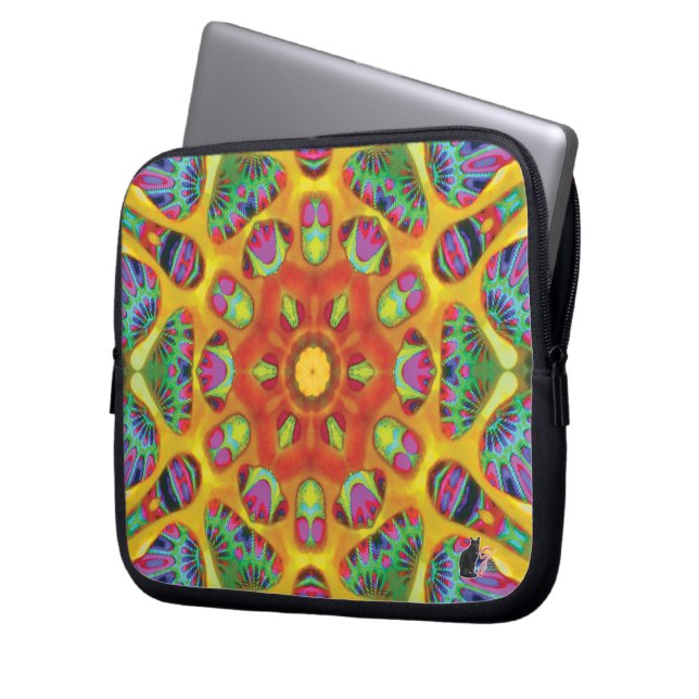 Funda Para Portátil Kaleidoscopio Mystic (Anverso izquierdo)