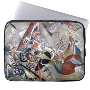 Funda Para Portátil Kandinsky En Arte Resumen Gris