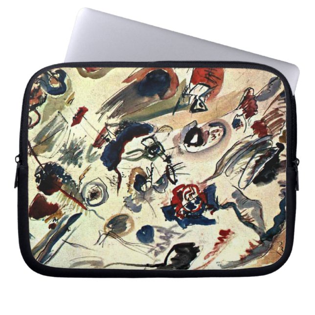 Funda Para Portátil Kandinsky - Primera acuarela abstracta (Frente)