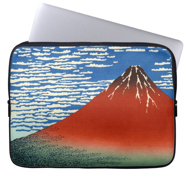Funda Para Portátil Katsushika Hokusai - Buen Viento, Buenos Días (Frente)