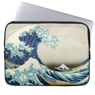 Funda Para Portátil Katsushika Hokusai - La gran ola de Kanagawa