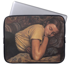 Funda Para Portátil Katya durmiendo (por Serebriakova)