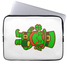 Funda Para Portátil Kawaii Lucky Leprechaun