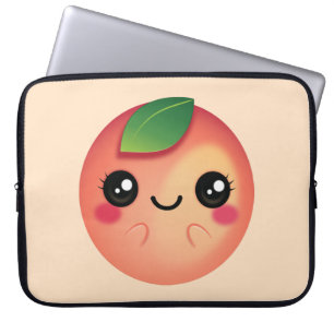 Funda Para Portátil Kawaii Peach