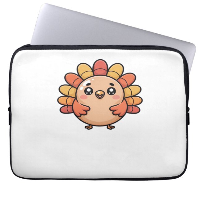 Funda Para Portátil kawaii thanksintert turkey Classic T-Shirt (Frente)