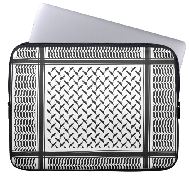 Funda Para Portátil Keffiyeh palestina (Frente)