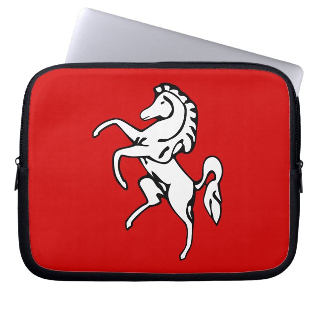 Funda Para Portátil Kent County Flag Laptop Sleeve (Frente)