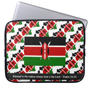 Funda Para Portátil KENYA Blessed Nation Christian Laptop