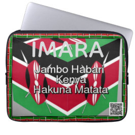 Funda Para Portátil Kenya Heritage | Imara: Strength or Sturdiness T