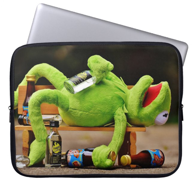 Funda Para Portátil Kermit de Kikker Sleeve (Frente)