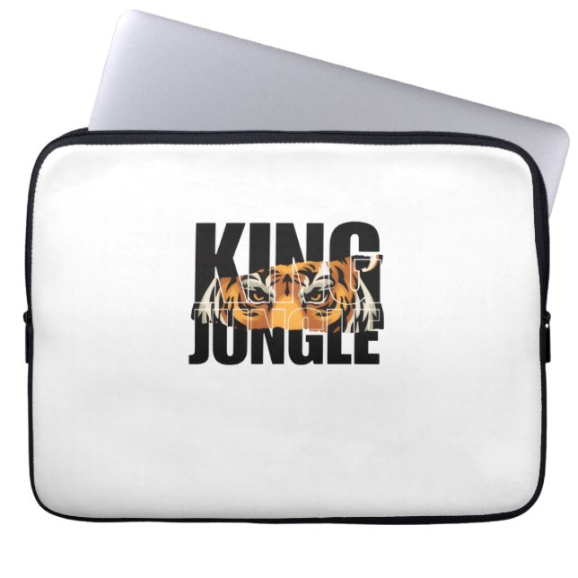 Funda Para Portátil King of the Jungle (Frente)