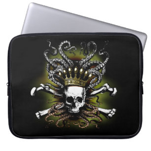 Funda Para Portátil King Squid Skull