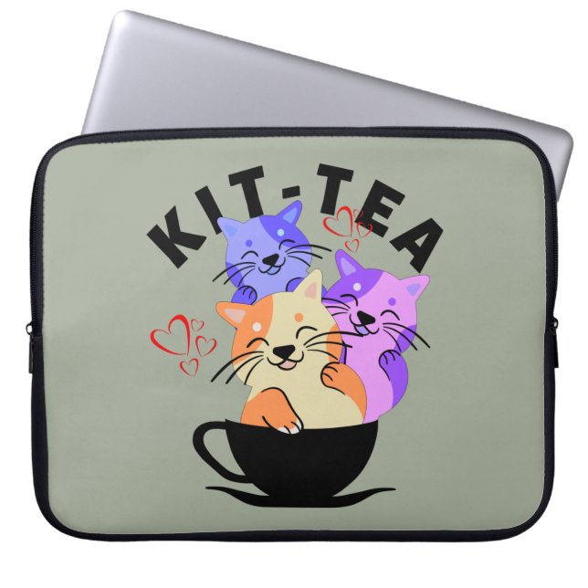 FUNDA PARA PORTÁTIL KIT DE TÉ (Frente)