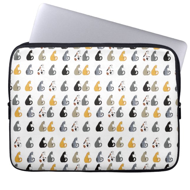 Funda para portátil Kitty Cats (Frente)