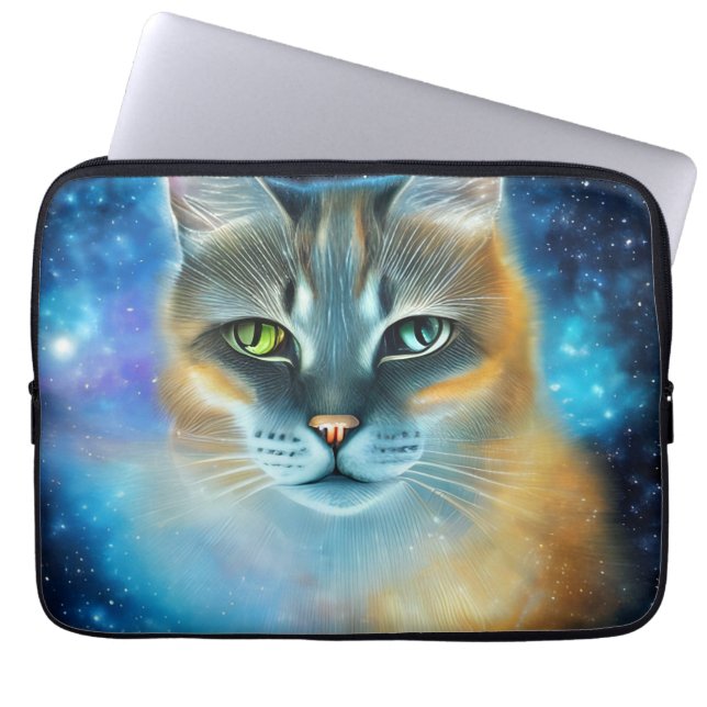 Funda Para Portátil Kitty cósmico (Frente)