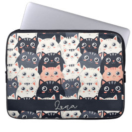 Funda Para Portátil Kitty Kat Kaleidoscope