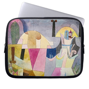 Funda para portátil Klee Columnas Negras Bauhaus