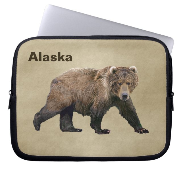 Funda Para Portátil Kodiak Bear (Frente)