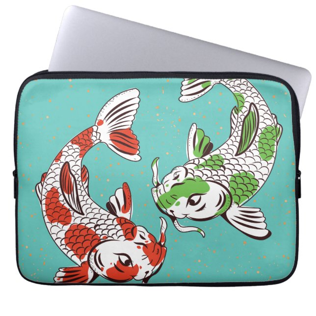Funda Para Portátil Koi Carp (Frente)