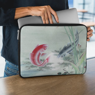 Funda Para Portátil Koi Fish con Lotus