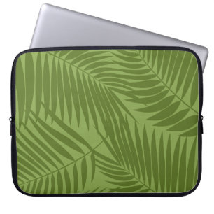 Funda Para Portátil Kona Palms Hawaiian Leaf Tropical